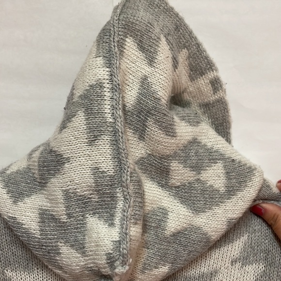 Woven ❤️ Heart Cardigan Sweater - Small - Picture 9 of 11